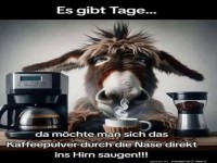 Wenn Kaffee allein nicht reicht!