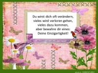 Du wirst dich oft verndern
