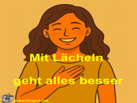Mit L�cheln geht alles besser