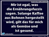 Mir ist egal, was...