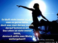 Es laeuft nicht immer so