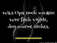 Was Opa noch wusste