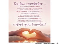 Du bist wunderbar