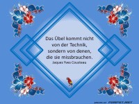 Das Uebel kommt nicht