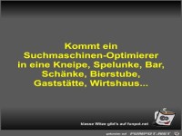 Kommt ein Suchmaschinen-Optimierer in eine Kneipe