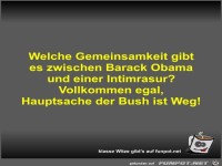 Welche Gemeinsamkeit gibt es zwischen Barack Obama und...