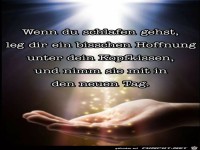 Wenn du schlafen gehst