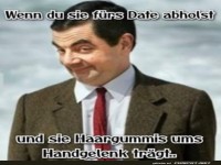 Wenn sie Haargummis tr�gt...