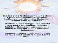 das ist eine sehnsucht
