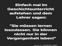 Geschichtsunterricht mit Humor