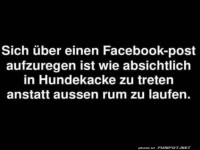 Emp�rung �ber Facebook-Posts vermeiden