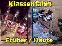 Klassenfahrt fr�her und heute