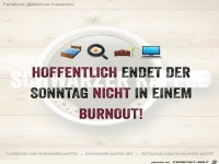 Wie endet der Sonntag