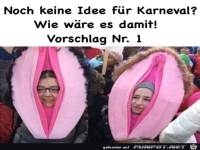 Super Idee fr Karneval