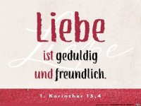 1. Korinther 13 4