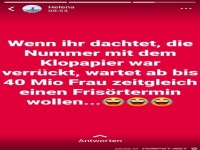 Erst Klopapier dann Friseur