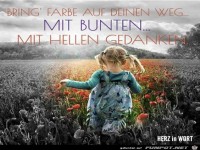 Bring Farbe auf deinen Weg