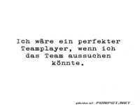 Ein perfekter Teamplayer