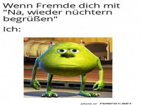 Wenn Fremde dich begr��en