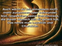 Loyalitt und Charakter