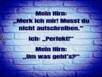 Ged�chtnis au�er Kontrolle!