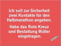 Marathon-Vorsorge à la carte