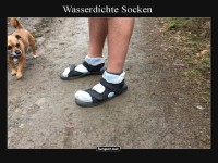 Socken-Upgrade: Der ultimative Regenschutz!