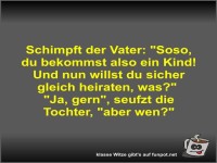 Schimpft der Vater