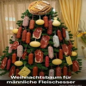 fun-Bild: Festlicher Fleisch-Tannenbaum