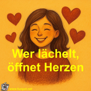 Wer-lächelt,-öffnet-Herzen.png von Fossy