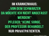 Vorsicht: Schwarzer Humor im Krankenhaus