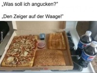 Fastfood und die Waage