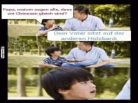 Verwechslung auf der Parkbank