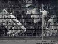 lange weile in der buecherei