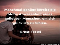 Manchmal genuegt