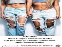 Gl�ck gehabt, Wolfsangriff ueberlebt