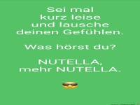 Lausche deinen Gef�hlen