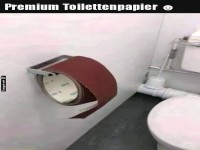 Humorvolles Toilettenpapier-Bild