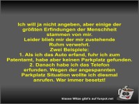 Ich will ja nicht angeben