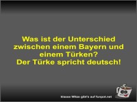 Was ist der Unterschied zwischen einem Bayern und einem...