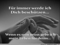 fuer immer werde ich dich beschuetzen 