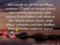 Wuerde gerne am Meer sein
