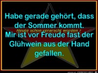 Der Sommer kommt zurueck
