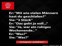 Mit wie vielen Mnnern hast du geschlafen