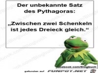 der unbekannte Satz des Pythagoras