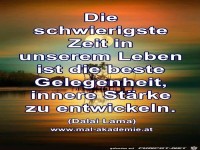 Die schwierigste Zeit