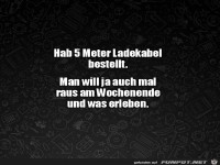 L�ngeres Ladekabel bestellt