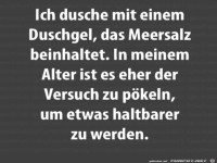 Ich dusche