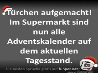T�rchen aufgemacht