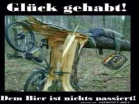 Gl�ck gehabt